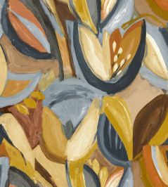 Grande Tulpen Fabric by Arley House Cove Grande Tulpen Fabric by Arley House Cove