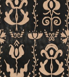 Grandma's Stencil Wallpaper by MINDTHEGAP Anthracite Grandma's Stencil Wallpaper by MINDTHEGAP Anthracite