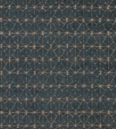 Grease Fabric by Warwick Indigo Grease Fabric by Warwick Indigo