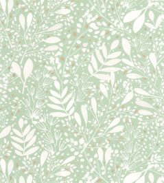 Joy Wallpaper by Caselio Vert D'Eau Or Joy Wallpaper by Caselio Vert D'Eau Or