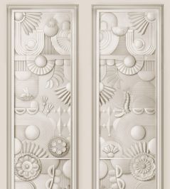 Greenhouse Gathering Window Mural by Moooi Oyster White Greenhouse Gathering Window Mural by Moooi Oyster White