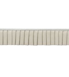 Greer Pleated Border Trimming by Samuel & Sons Sterling Greer Pleated Border Trimming by Samuel & Sons Sterling