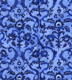 Guerbois Fabric by Designers Guild Cobalt Guerbois Fabric by Designers Guild Cobalt