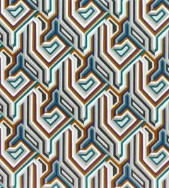 Gugg Velvet Fabric by Camengo Emeraude Gugg Velvet Fabric by Camengo Emeraude