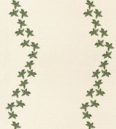 Guirlande Fabric by Ottoline Green Guirlande Fabric by Ottoline Green