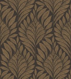 Gustav Wallpaper by Casamance Anthracite/dore Gustav Wallpaper by Casamance Anthracite/dore