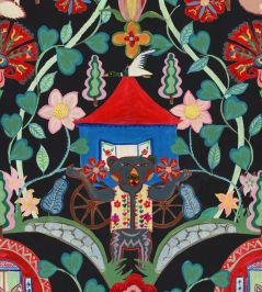 Gypsy Fairytale Wallpaper by MINDTHEGAP Anthracite Gypsy Fairytale Wallpaper by MINDTHEGAP Anthracite