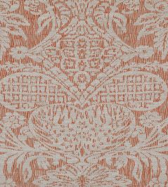 Hackford Fabric by Fermoie Tangerine Hackford Fabric by Fermoie Tangerine