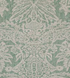 Hackford Fabric by Fermoie Green Hackford Fabric by Fermoie Green