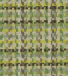 Hadlow Fabric by Nina Campbell Green/Chocolate/Chartreuse Hadlow Fabric by Nina Campbell Green/Chocolate/Chartreuse