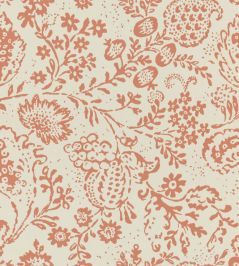 Halcyon Days Wallpaper by Langelid Von Bromssen Coral Halcyon Days Wallpaper by Langelid Von Bromssen Coral