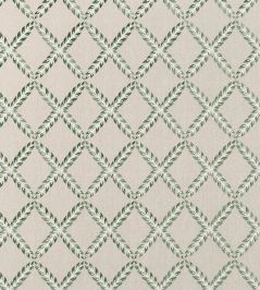 Halifax Embroidery Fabric by Anna French Green Halifax Embroidery Fabric by Anna French Green