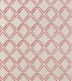 Halifax Embroidery Fabric by Anna French Red Halifax Embroidery Fabric by Anna French Red