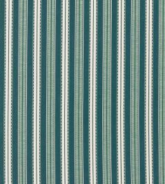 Hammersmith Woven Stripe Outdoor Fabric by Morris & Co Teal Hammersmith Woven Stripe Outdoor Fabric by Morris & Co Teal