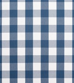 Hammond Check Fabric by Anna French Navy Hammond Check Fabric by Anna French Navy