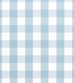 Hammond Check Fabric by Anna French Sky Hammond Check Fabric by Anna French Sky