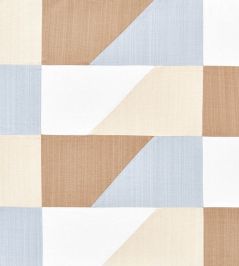Hampton Patch Fabric by Travers Neutral Hampton Patch Fabric by Travers Neutral