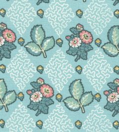 Hampton Fabric by Titley and Marr Sky Blue Hampton Fabric by Titley and Marr Sky Blue
