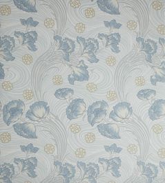 Hana Wallpaper by Liberty Lapis Hana Wallpaper by Liberty Lapis