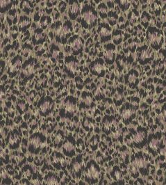 Hand Painted Leopard Wallpaper by Cole & Son Moss & Mauve Hand Painted Leopard Wallpaper by Cole & Son Moss & Mauve