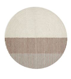 Ply Round Rug by GAN Pink Ply Round Rug by GAN Pink