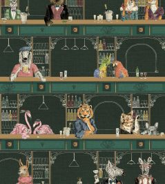 Happy Hour Wallpaper by Brand McKenzie Club Green Happy Hour Wallpaper by Brand McKenzie Club Green