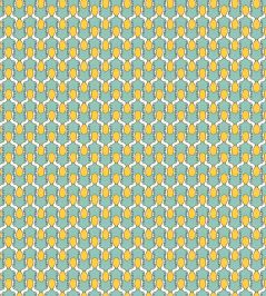 Happy People Wallpaper by Ottoline Mint and Yellow Happy People Wallpaper by Ottoline Mint and Yellow