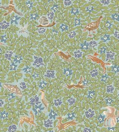 Haresfield Walk Wallpaper by Josephine Munsey Blue Haresfield Walk Wallpaper by Josephine Munsey Blue