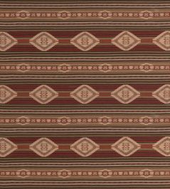 Harlech Fabric by Mulberry Home Red/Sage Harlech Fabric by Mulberry Home Red/Sage