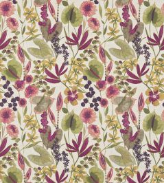 Nalina Fabric by Harlequin Peach/Mango/Olive Nalina Fabric by Harlequin Peach/Mango/Olive