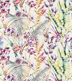 Paradise Fabric by Harlequin Papaya/Flamingo/Apple Paradise Fabric by Harlequin Papaya/Flamingo/Apple