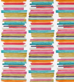 Calcine Fabric by Harlequin Teal / Fuchsia / Mandarin Calcine Fabric by Harlequin Teal / Fuchsia / Mandarin