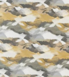 Minako Fabric by Harlequin Gold/Charcoal Minako Fabric by Harlequin Gold/Charcoal
