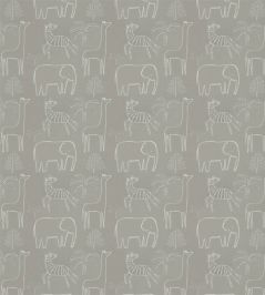 Funky Jungle Fabric by Harlequin Stone Funky Jungle Fabric by Harlequin Stone