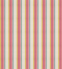 Helter Skelter Stripe Fabric by Harlequin Cherry/Blossom/Pineapple/Sky Helter Skelter Stripe Fabric by Harlequin Cherry/Blossom/Pineapple/Sky