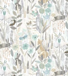 Hide and Seek Wallpaper by Harlequin Linen/Duck Egg/Stone Hide and Seek Wallpaper by Harlequin Linen/Duck Egg/Stone