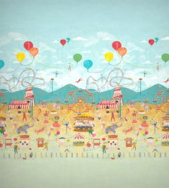 Lifes a Circus Mural by Harlequin Carousel Lifes a Circus Mural by Harlequin Carousel