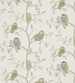 Little Owls Fabric by Harlequin Powder Little Owls Fabric by Harlequin Powder