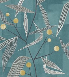 Entity Wallpaper by Harlequin Teal/Linden Entity Wallpaper by Harlequin Teal/Linden