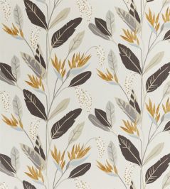 Llenya Fabric by Harlequin Honey/Jet/Jute Llenya Fabric by Harlequin Honey/Jet/Jute