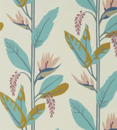 Llenya Wallpaper by Harlequin Blush/Harbour/Gold Llenya Wallpaper by Harlequin Blush/Harbour/Gold