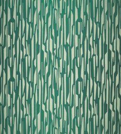 Zendo Fabric by Harlequin Emerald Zendo Fabric by Harlequin Emerald