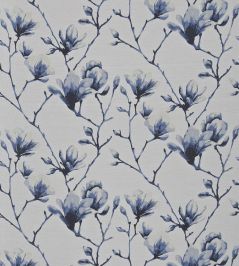 Lotus Fabric by Harlequin Indigo/Silver Lotus Fabric by Harlequin Indigo/Silver