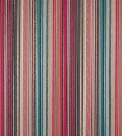 Spectro Stripe Fabric by Harlequin Cerise / Marine / Coral Spectro Stripe Fabric by Harlequin Cerise / Marine / Coral