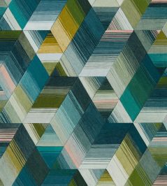 Arccos Wallpaper by Harlequin Emerald / Blush Arccos Wallpaper by Harlequin Emerald / Blush