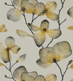 Kienze Wallpaper by Harlequin Ochre / Steel Kienze Wallpaper by Harlequin Ochre / Steel