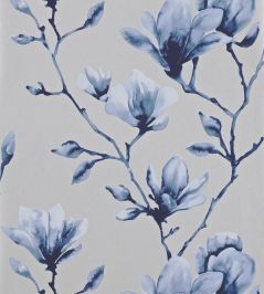 Lotus Wallpaper by Harlequin Indigo Lotus Wallpaper by Harlequin Indigo
