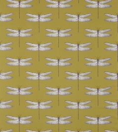 Demoiselle Fabric by Harlequin Chartreuse/Grape Demoiselle Fabric by Harlequin Chartreuse/Grape