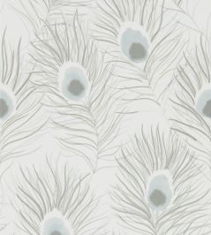 Orlena Wallpaper by Harlequin Powder Blue/Gilver Orlena Wallpaper by Harlequin Powder Blue/Gilver