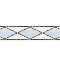 Harlequin Pearl Border Wallpaper by CommonRoom Gustavian Blue Harlequin Pearl Border Wallpaper by CommonRoom Gustavian Blue